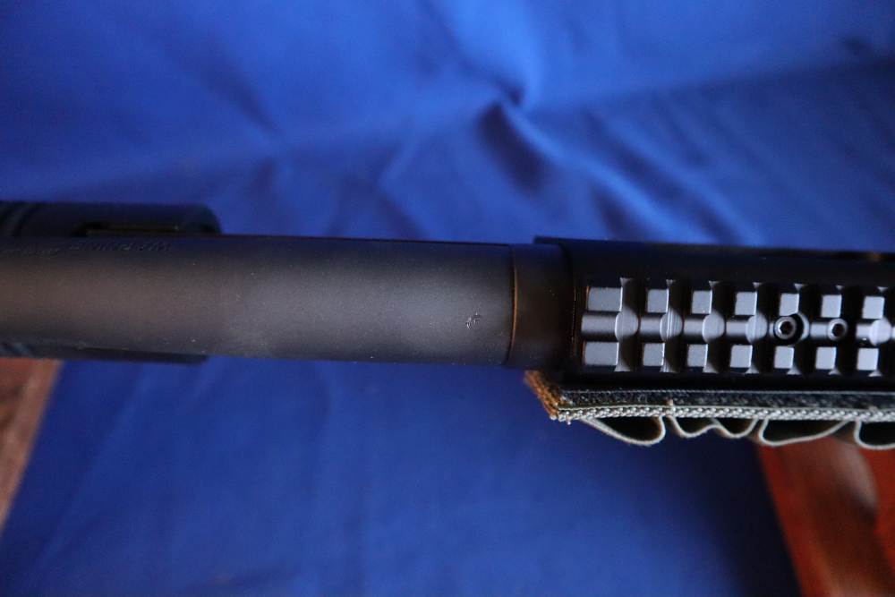 Mossberg 590 shockwave 12ga 3" pistol shotgun 14" in 98% in original box -img-9