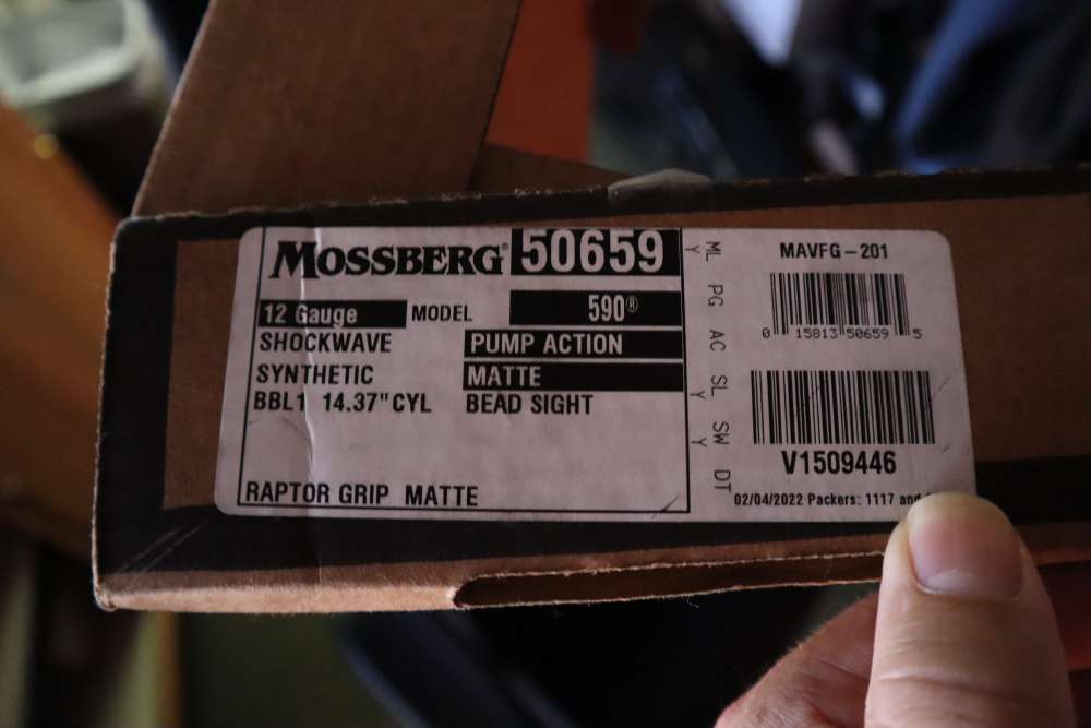 Mossberg 590 shockwave 12ga 3" pistol shotgun 14" in 98% in original box -img-24
