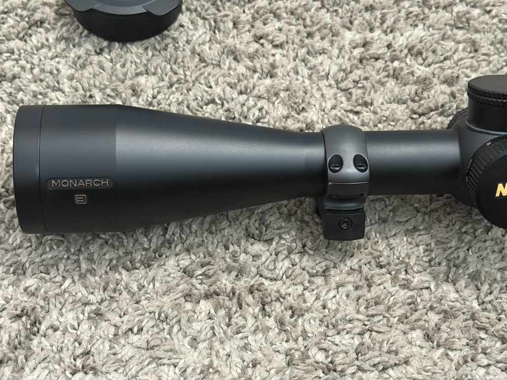 Nikon Monarch 3 4-16x42  mm riflescope 1” tube BDC rare 1/4” nice matte AO-img-2