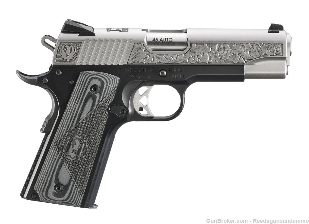 Ruger 1911 SR1911 Southport Commander 45 ACP 4.25in 1-7rd Mag 16705-img-0