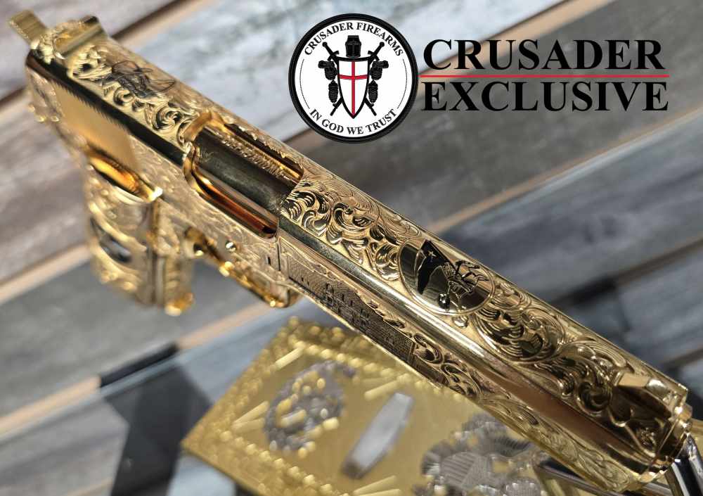 Custom Colt 1911 “Texas Edition” Gold Plated & Engraved #9 of 30 made 45ACP-img-5