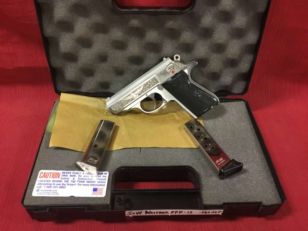 Walther PPK/S-1 380ACP Premier 1-400 Engraved-img-0