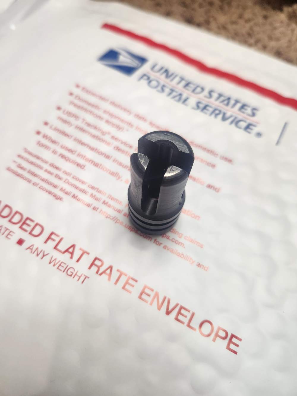Vintage RARE Armalite 180 AR-180 flash hider 3 prong-img-1