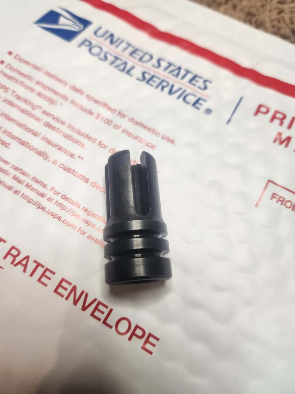 Vintage RARE Armalite 180 AR-180 flash hider 3 prong-img-2