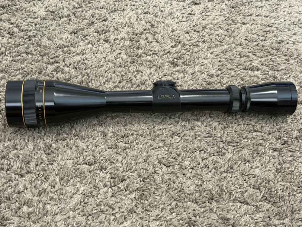 Leupold Vari-X II 4-12 riflescope gloss 1” tube Duplex reticle 2 MOA-img-0