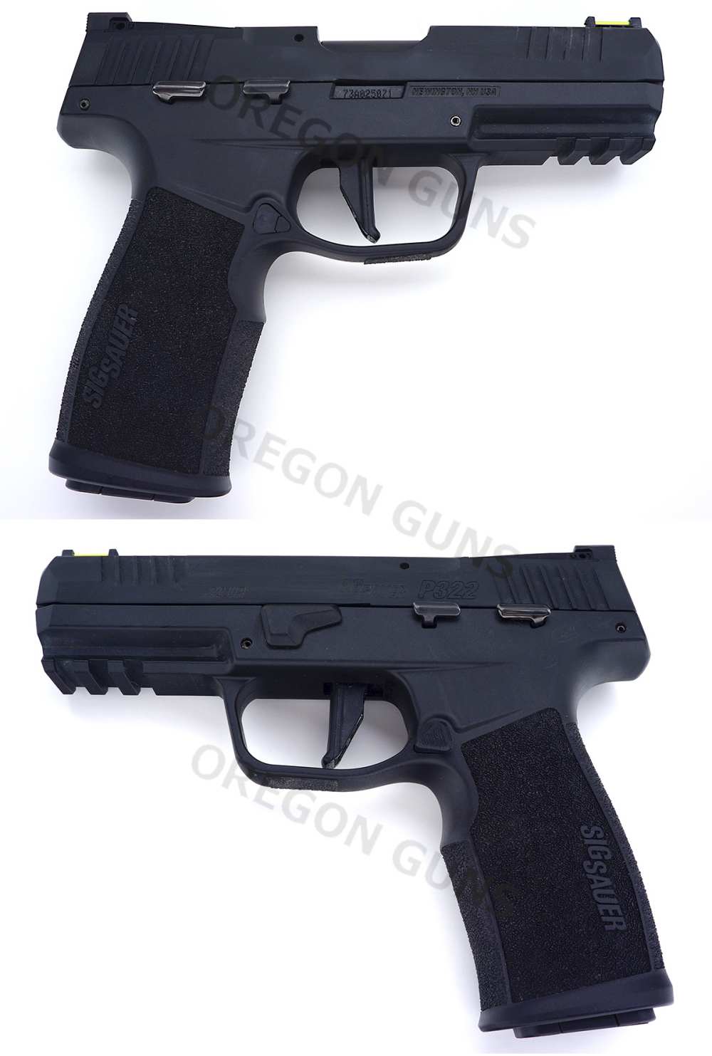 SIG MODEL P322 (C-BAS) .22 LR PISTOL OPTIC READY THREADED BARREL-img-1