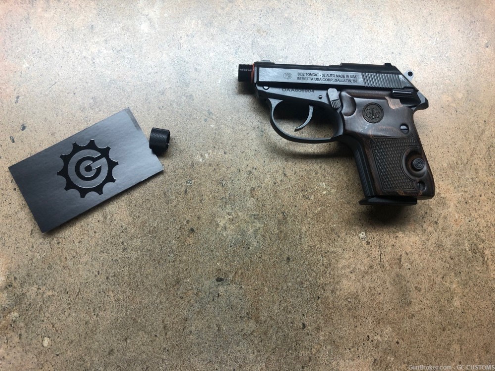 NIB BERETTA TOMCAT COVERT WITH THREADED BARREL 32 ACP 7+1!-img-1