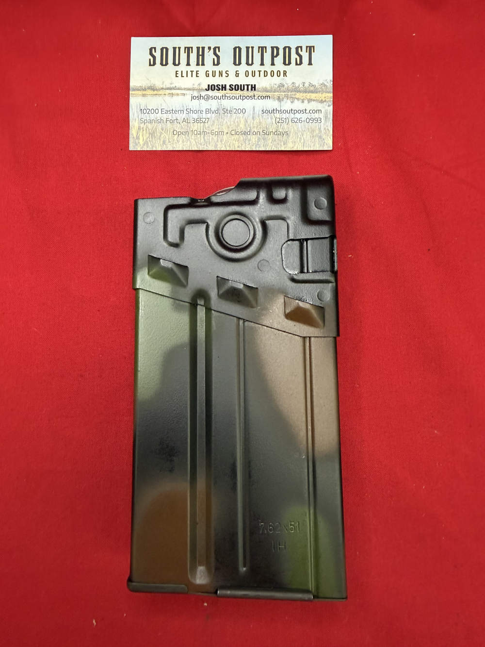 Ultra Rare HK 91 Woodland Camo Magazine .308 NOS! #SO353-img-0