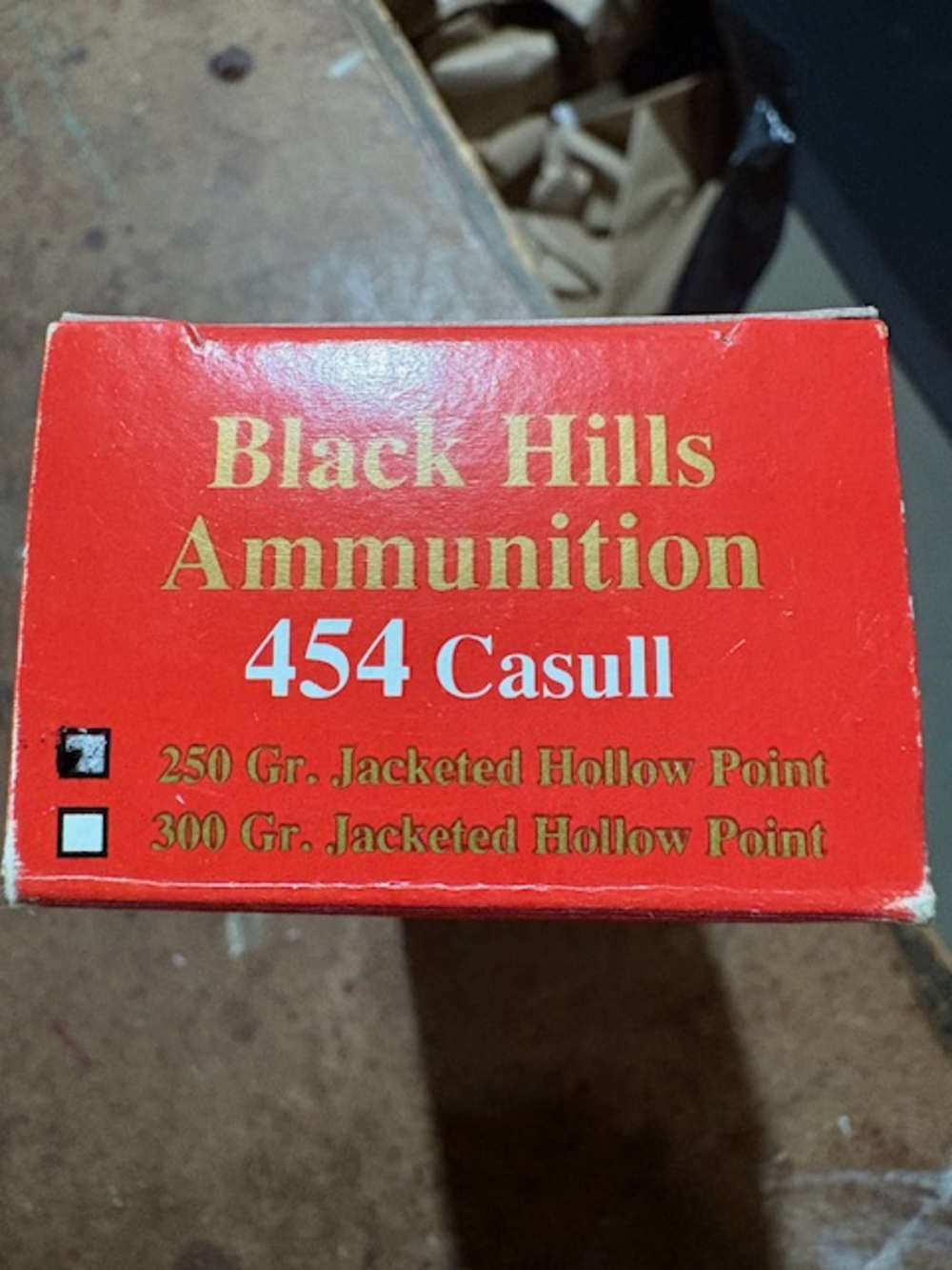 454 Casull 250 Grain JHP Black Hills Ammo 20 Rounds-img-0