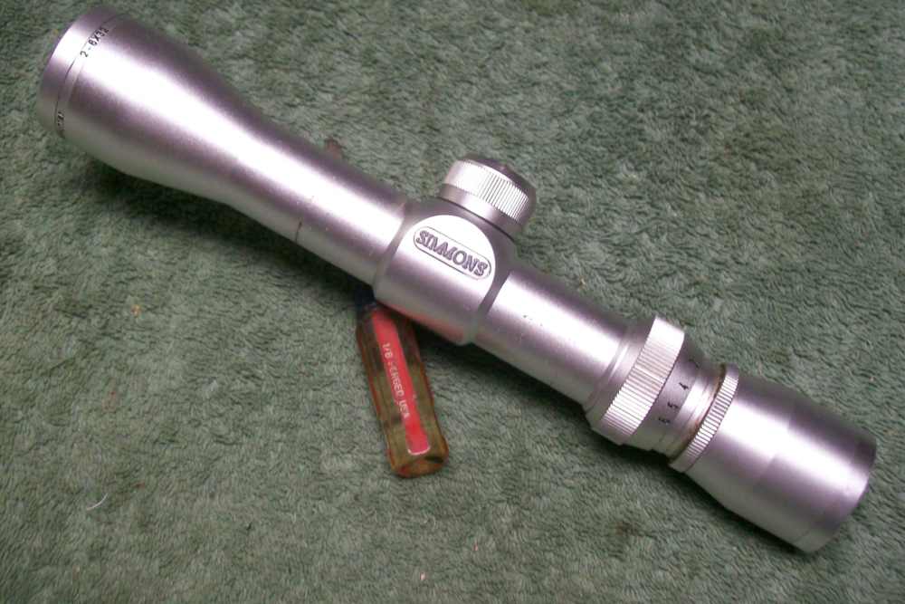 Simons 2-6X32mm  Silver Handgun Pistol Scope Payments-img-1