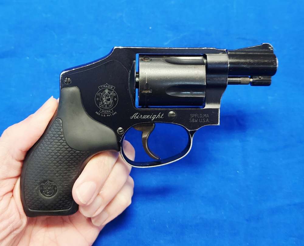 SMITH & WESSON 442-2 AIRWEIGHT .38 SPL +P 2", HOGUE GRIPS-img-0