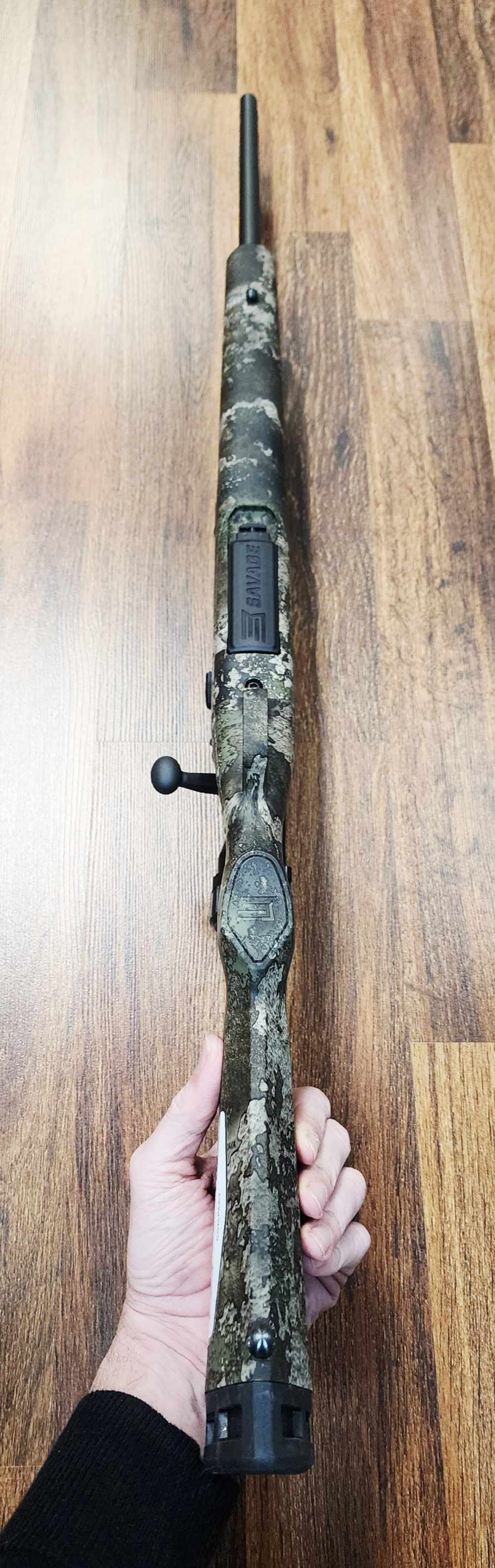 MINT IN BOX SAVAGE AXIS COMPACT .243 WIN 20" CAMO W/ SCOPE -img-15