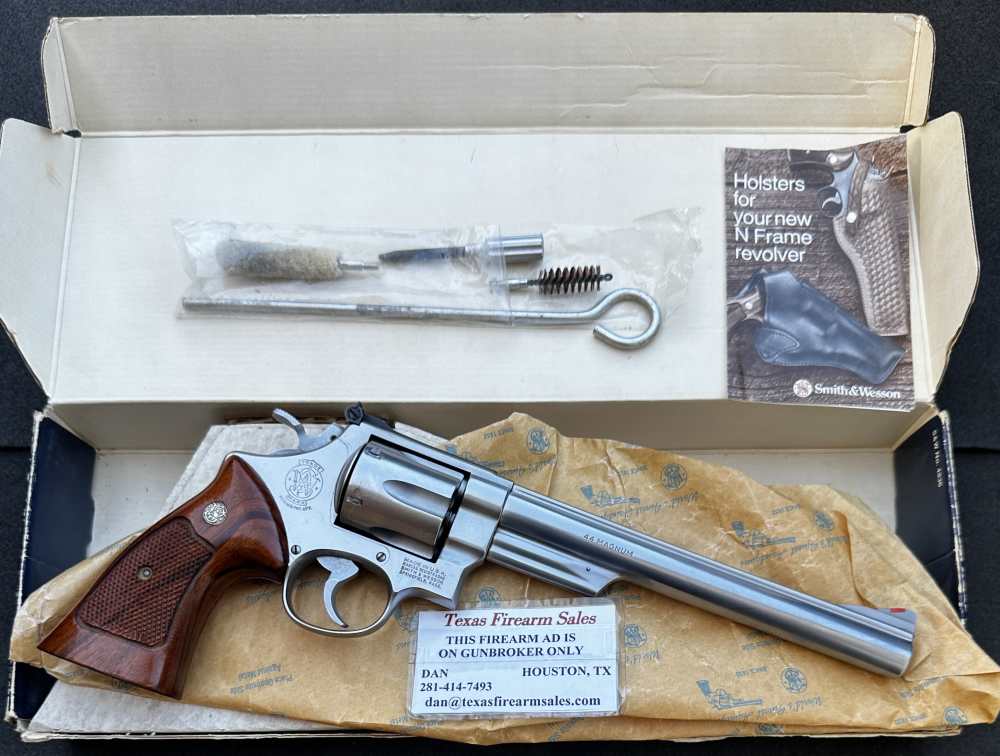 S&W 629-1 .44 Magnum, Discontinued 8 3/8" Barrel, Pre-Lock, Made in 1983-img-47