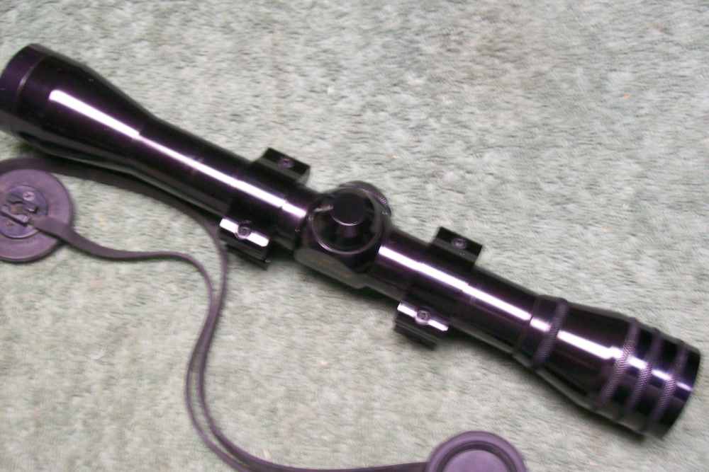 Redfield Fixed 4X Gloss Rifle Scope 1 inch Tube Payments-img-2