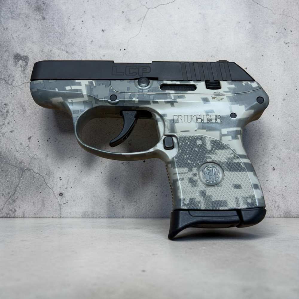 RUGER LCP ARMY .380 ACP HIGH POLISH BLUE NEW in box bought in 2014-img-1