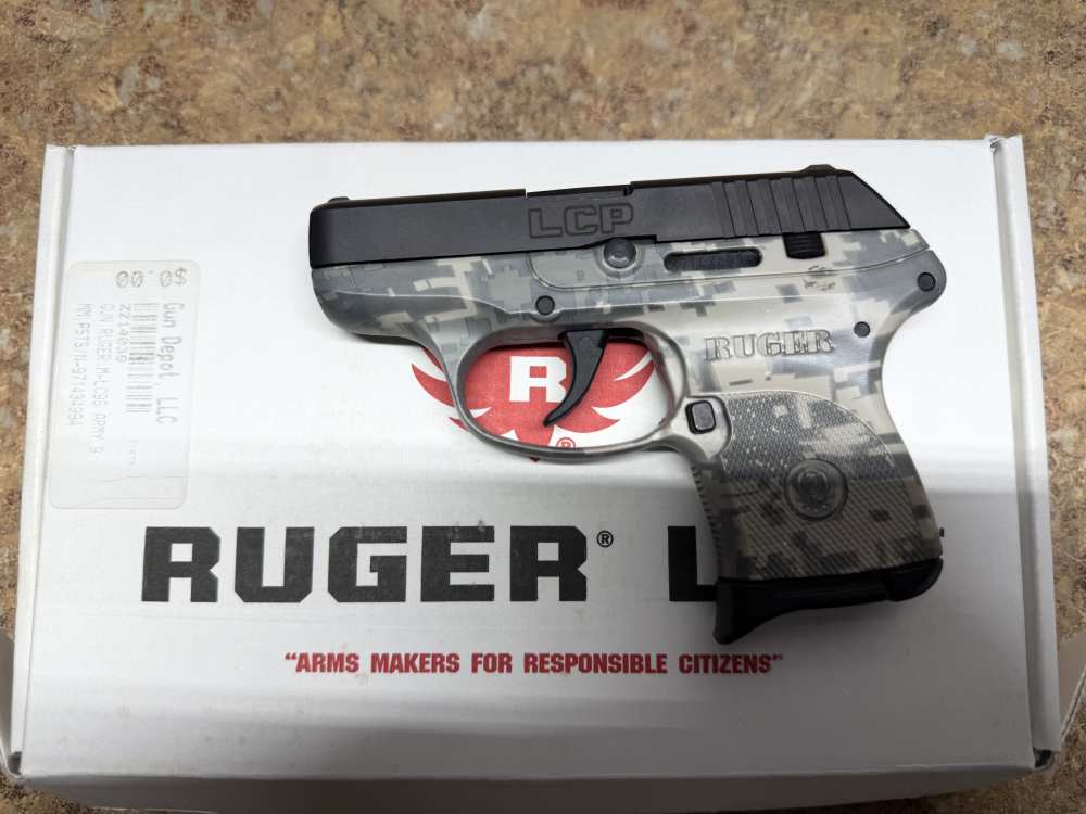 RUGER LCP ARMY .380 ACP HIGH POLISH BLUE NEW in box bought in 2014-img-7