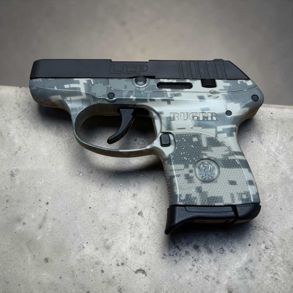 RUGER LCP ARMY .380 ACP HIGH POLISH BLUE NEW in box bought in 2014-img-2