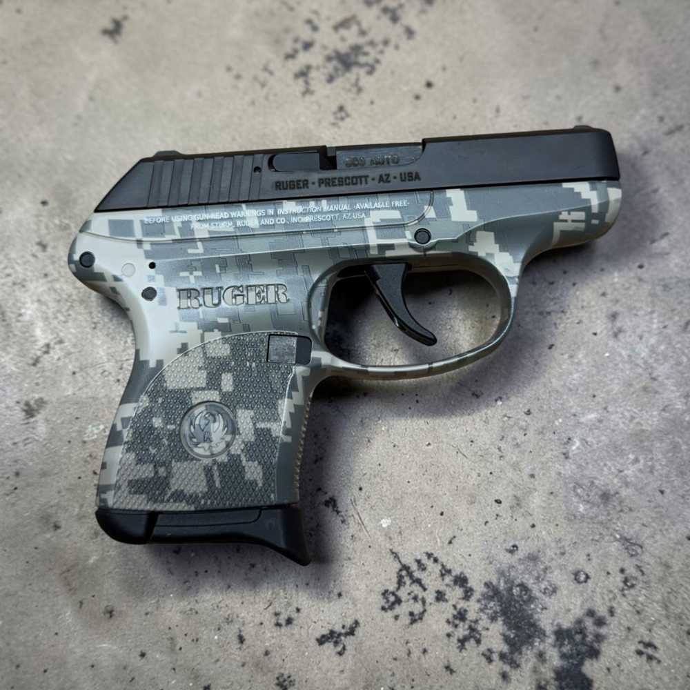 RUGER LCP ARMY .380 ACP HIGH POLISH BLUE NEW in box bought in 2014-img-4