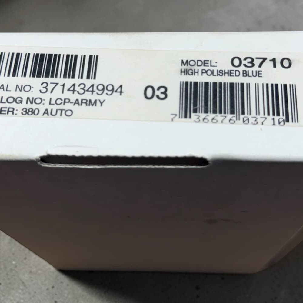 RUGER LCP ARMY .380 ACP HIGH POLISH BLUE NEW in box bought in 2014-img-5