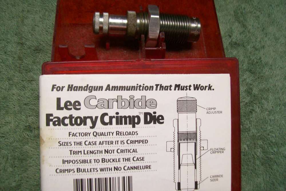 45 ACP or auto rim or 45 win mag Lee Carbide Factory Crimp Die-img-0
