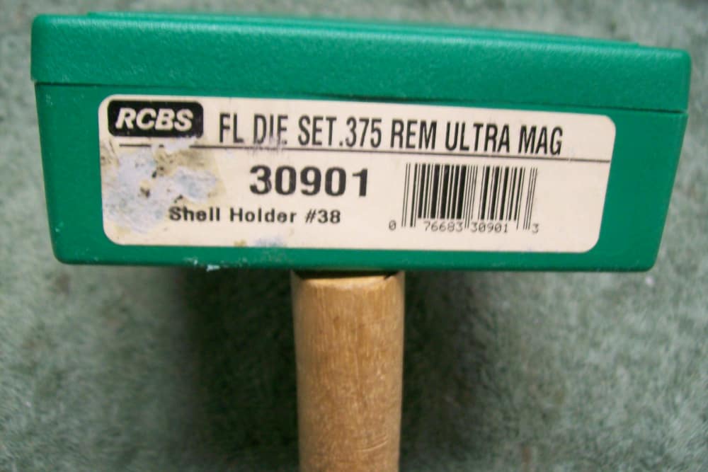 RCBS .375 Rem Ultra Mag Full Length Die Set Dies-img-0