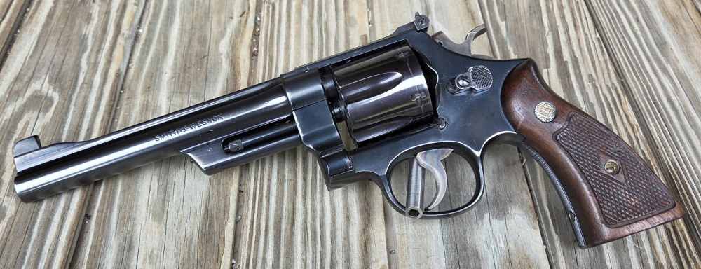Rare & Desired Smith & Wesson 4TH Model Hand Ejector 44 S&W Special 6.5"-img-0