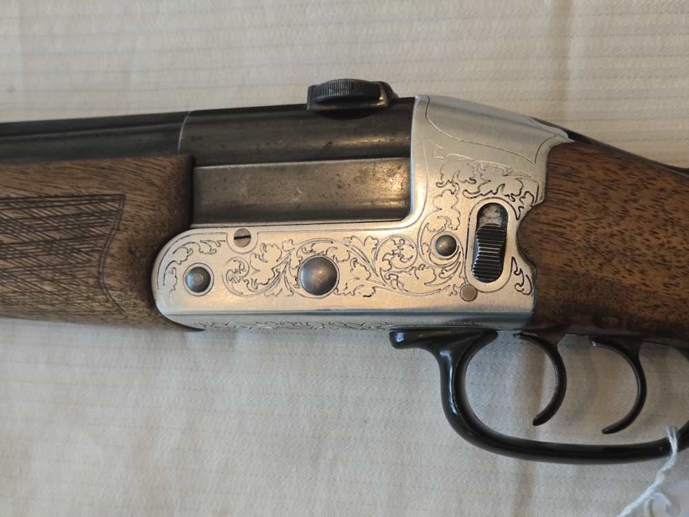 HEYM O/U Rifle/Shotgun Combo, .222 REM MAG 16/70ga, Engraved, Scope-img-19