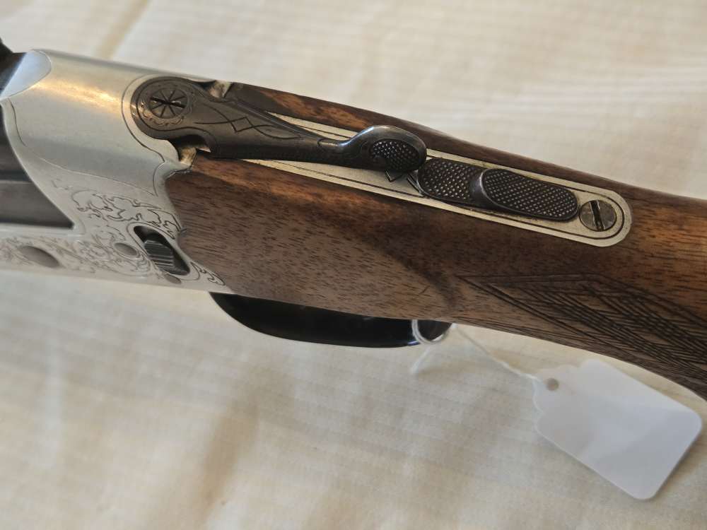 HEYM O/U Rifle/Shotgun Combo, .222 REM MAG 16/70ga, Engraved, Scope-img-13