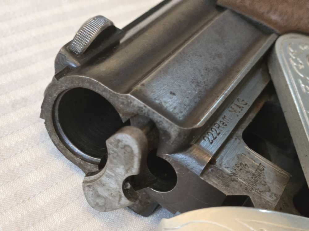HEYM O/U Rifle/Shotgun Combo, .222 REM MAG 16/70ga, Engraved, Scope-img-7