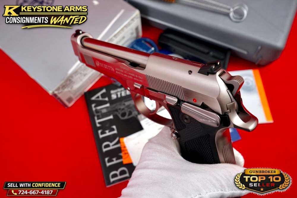 Italian Stallion Beretta 92 STEEL I 9mm 1 of 2500 Limited Edition NIB GRAIL-img-14