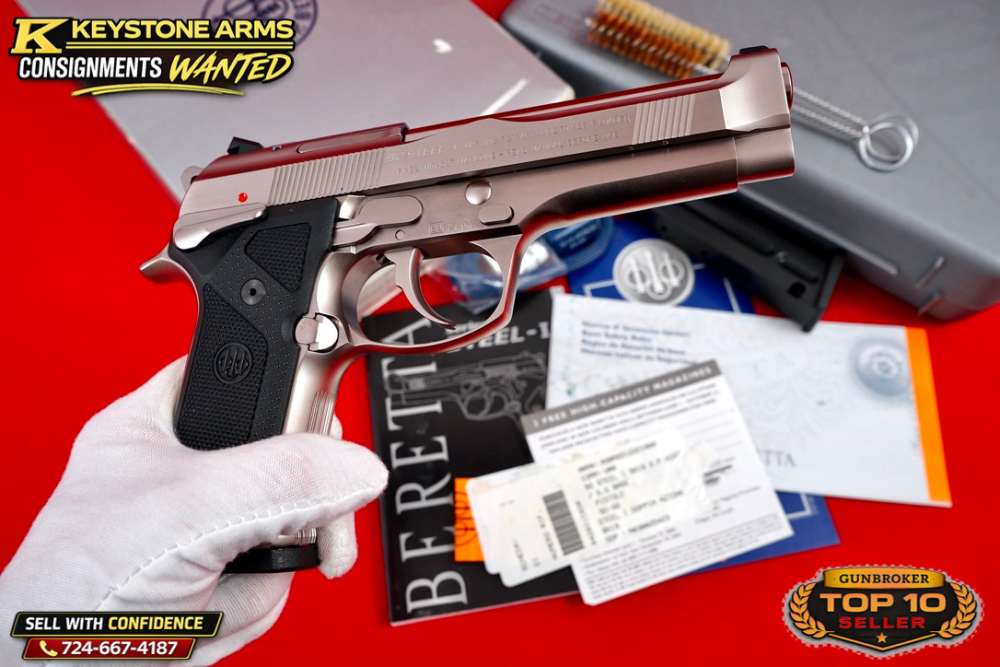 Italian Stallion Beretta 92 STEEL I 9mm 1 of 2500 Limited Edition NIB GRAIL-img-11