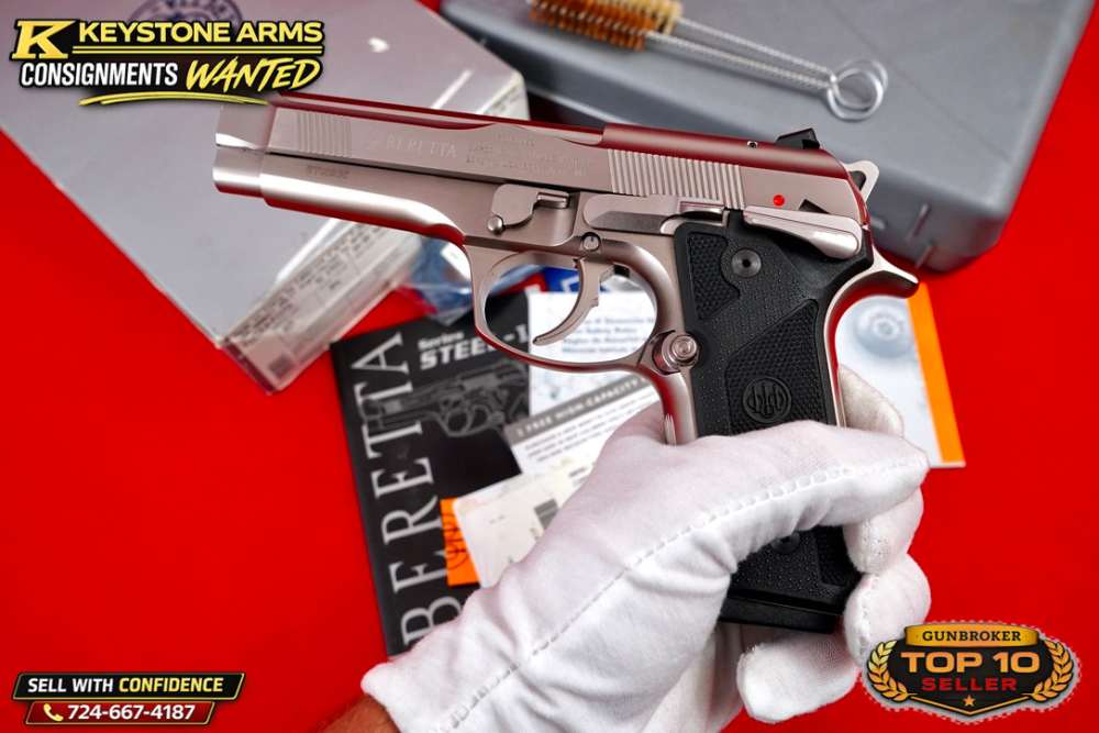Italian Stallion Beretta 92 STEEL I 9mm 1 of 2500 Limited Edition NIB GRAIL-img-12