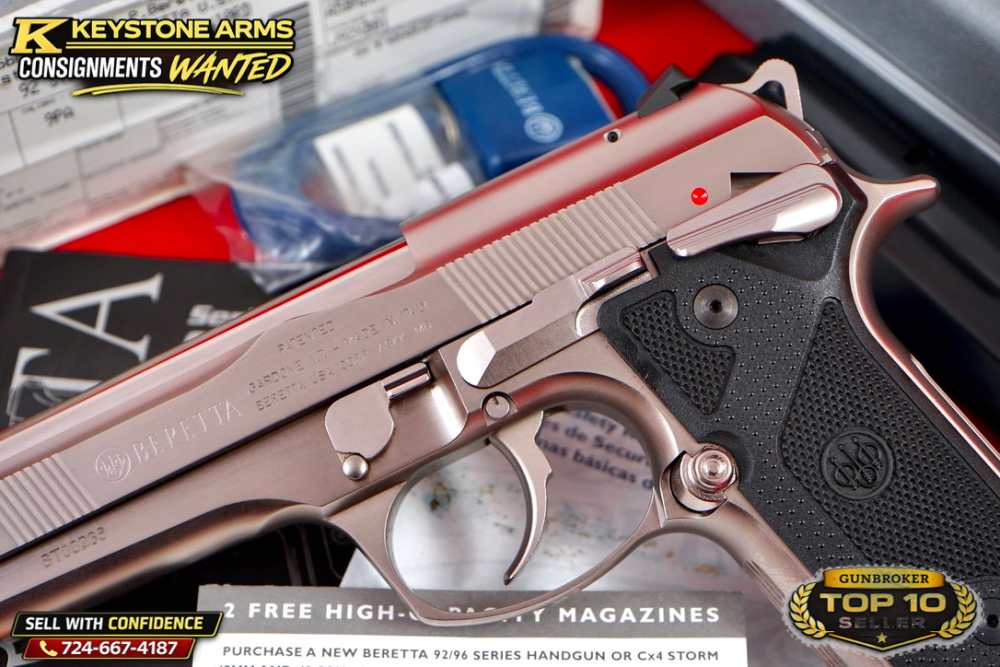 Italian Stallion Beretta 92 STEEL I 9mm 1 of 2500 Limited Edition NIB GRAIL-img-5