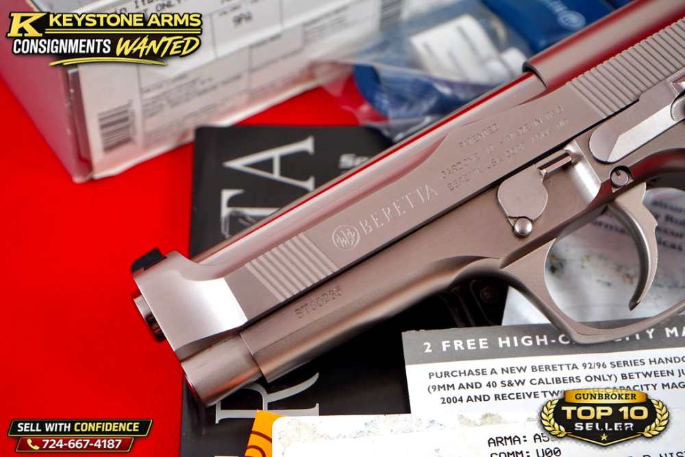 Italian Stallion Beretta 92 STEEL I 9mm 1 of 2500 Limited Edition NIB GRAIL-img-4