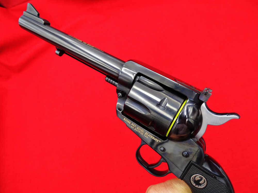 Ruger 50th Anniv New Model Blackhawk Flattop 44 Mag Revolver Excellent-img-6