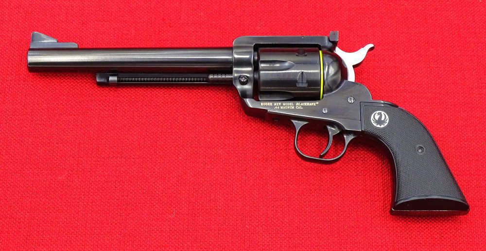Ruger 50th Anniv New Model Blackhawk Flattop 44 Mag Revolver Excellent-img-1