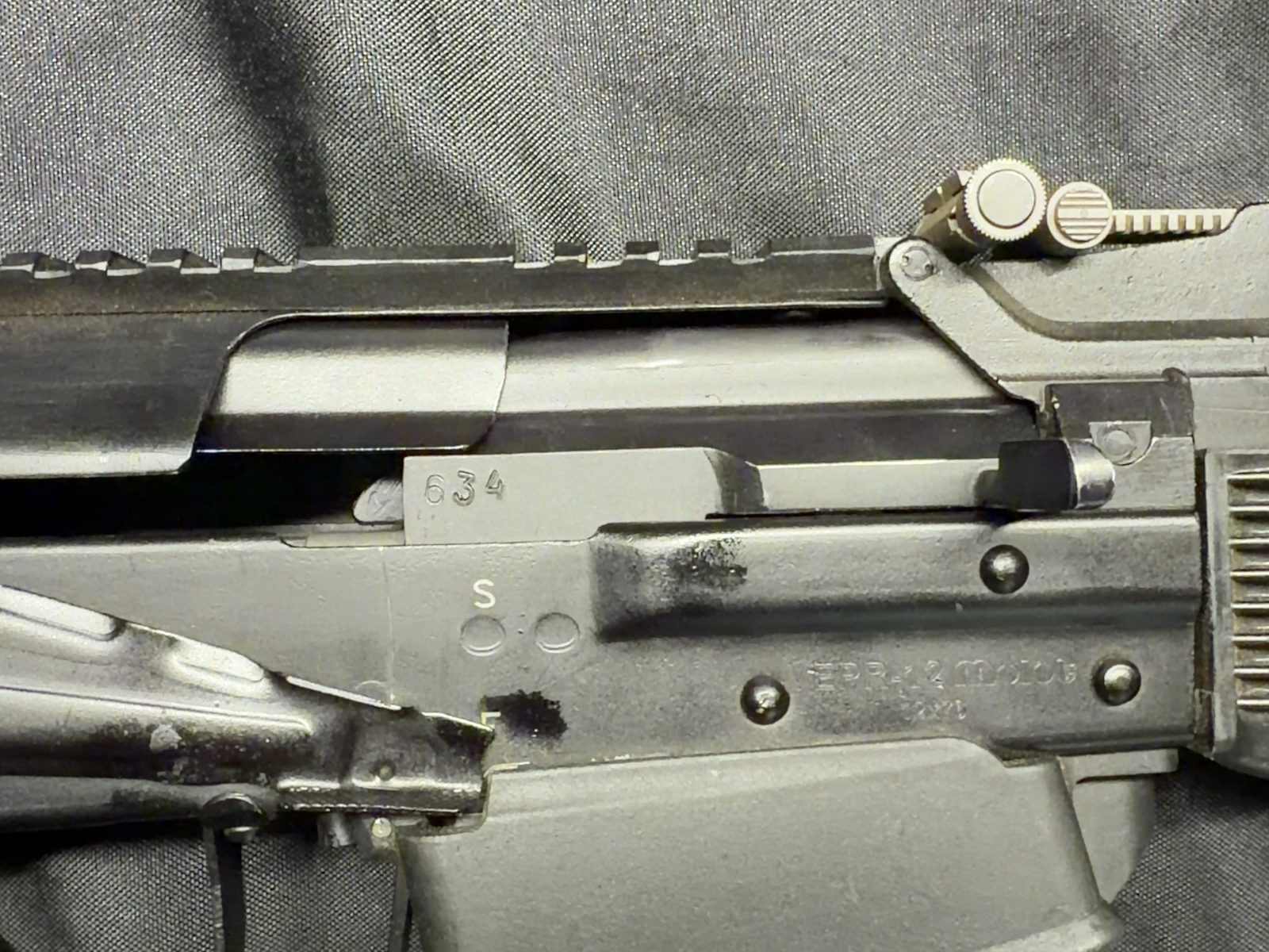 Molot Vepr-12 12 Gauge Wood Thumbhole Stock-img-22