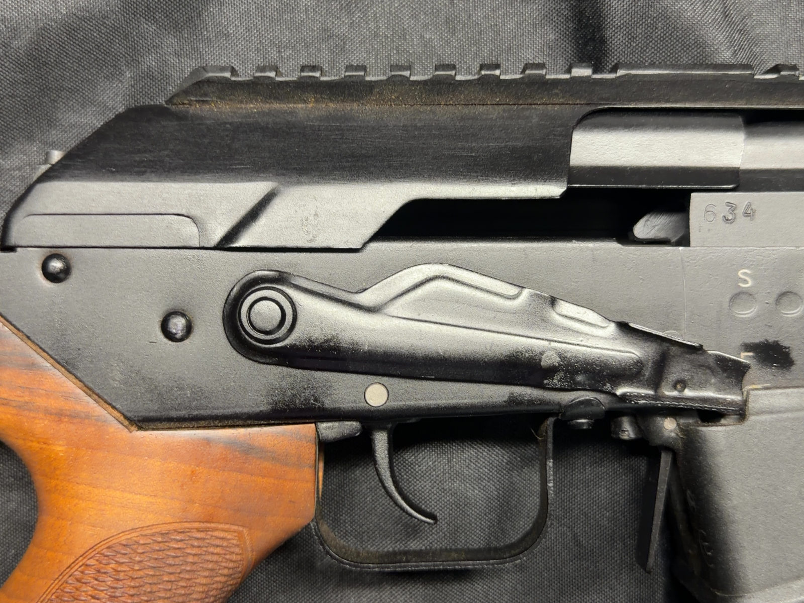 Molot Vepr-12 12 Gauge Wood Thumbhole Stock-img-13