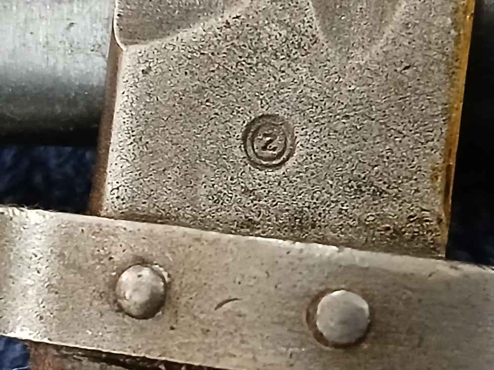 NICE 8MM CZECH MAUSER  CZ24  BAYONET AND SCABBARD P-2085-img-2