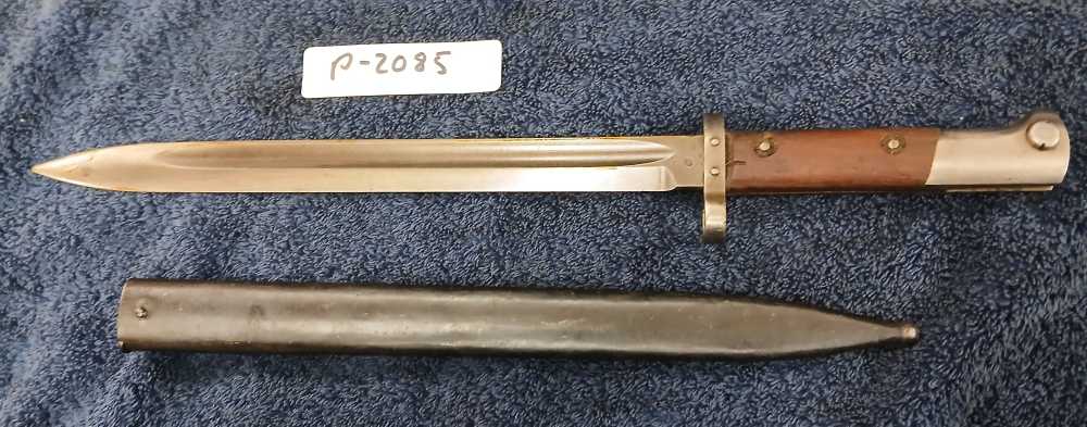 NICE 8MM CZECH MAUSER  CZ24  BAYONET AND SCABBARD P-2085-img-0