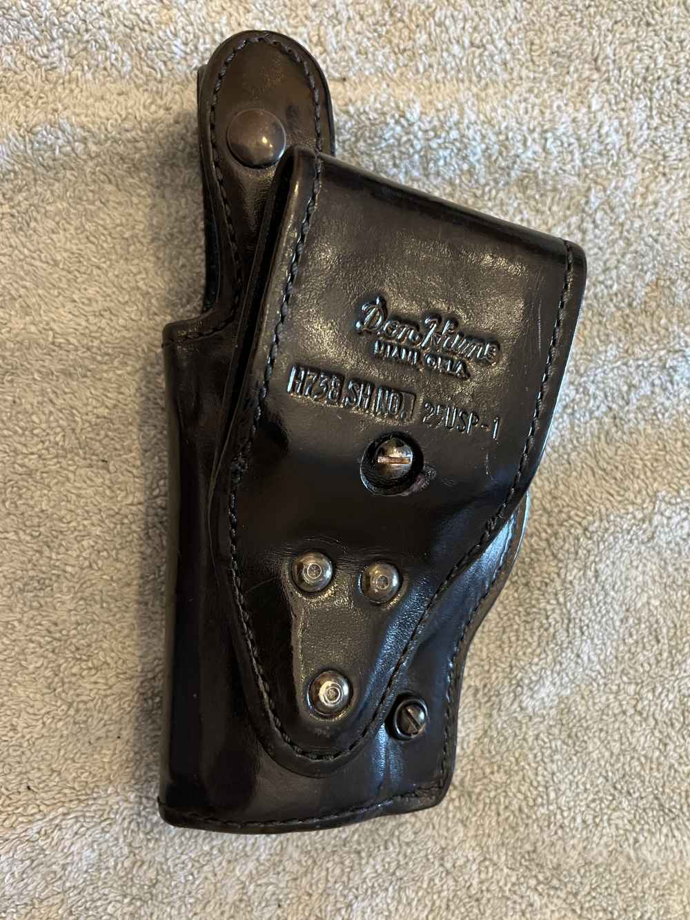 VINTAGE DON HUME H738 SHNo. 25UPS-1 HOLSTER / FOR H&K UPS-img-1