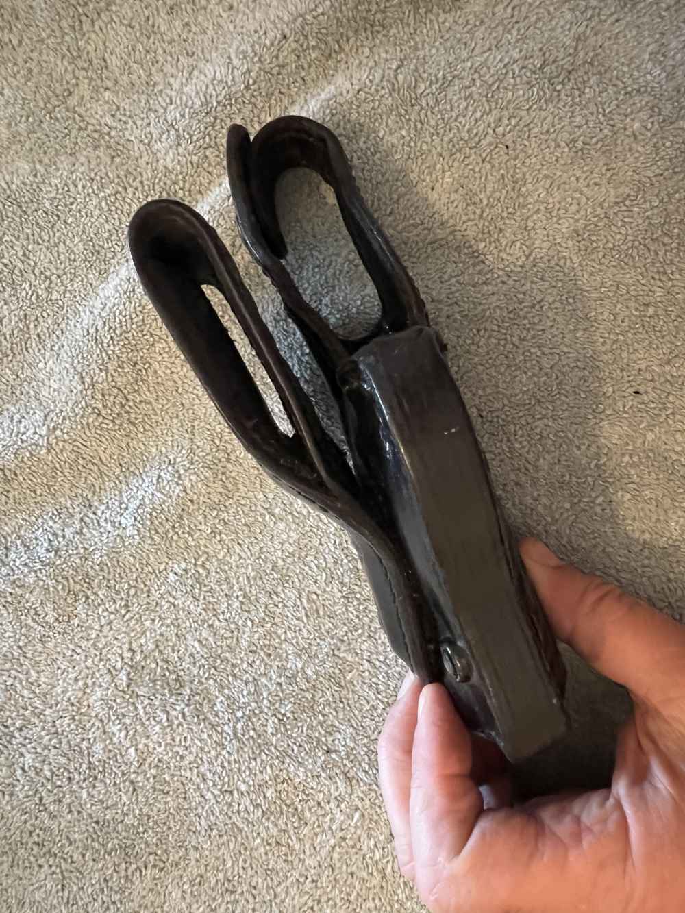 VINTAGE DON HUME H738 SHNo. 25UPS-1 HOLSTER / FOR H&K UPS-img-5