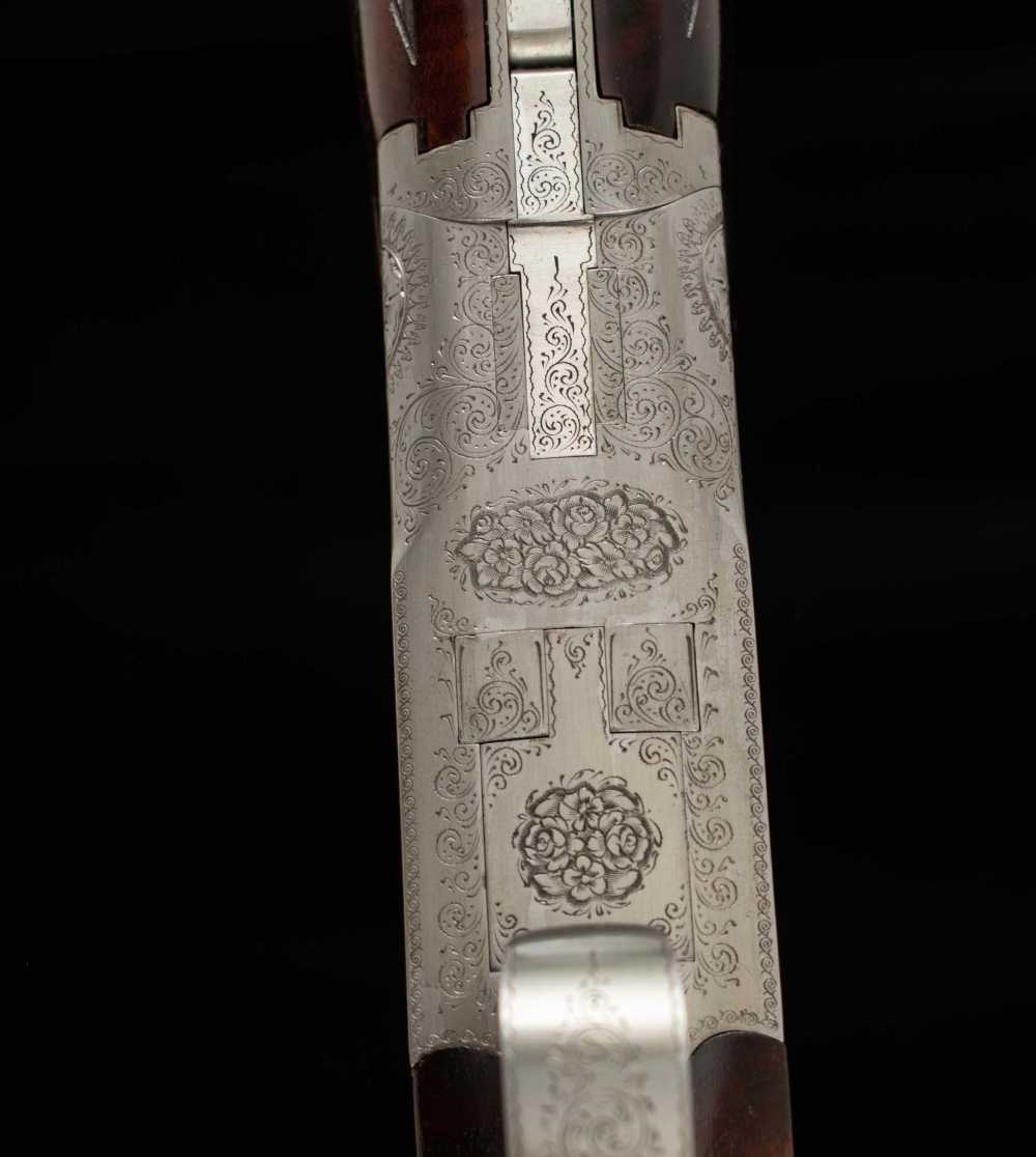 Browning Superposed Pigeon Grade 2 BRL set 28ga/.410 – EXQUISITE, CASED-img-13