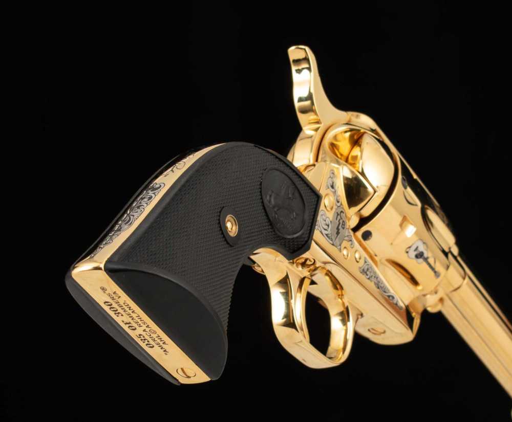 Colt Cowboy SA, Elvis Presley Western Tribute .45Colt – MINT, 24k, CASE-img-13