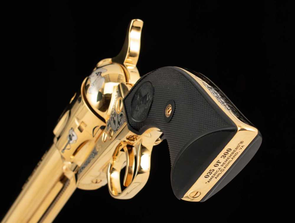 Colt Cowboy SA, Elvis Presley Western Tribute .45Colt – MINT, 24k, CASE-img-11