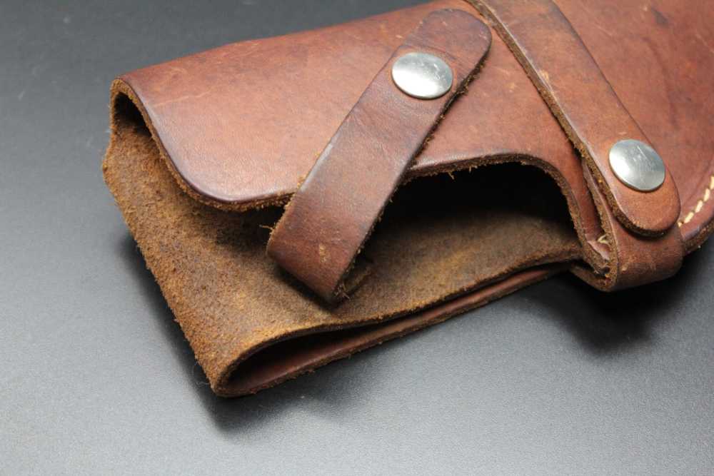 Vintage Collectible Stoeger Industries Leather Holster 1911 Luger -img-7