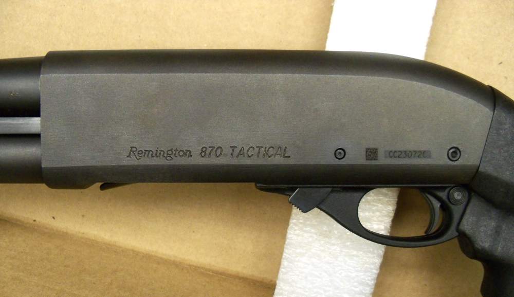 REMINGTON 870 12 GA.EXPRESS PISTOL GRIP TACTICAL 18" CYL BOX PAPER  rare?-img-8