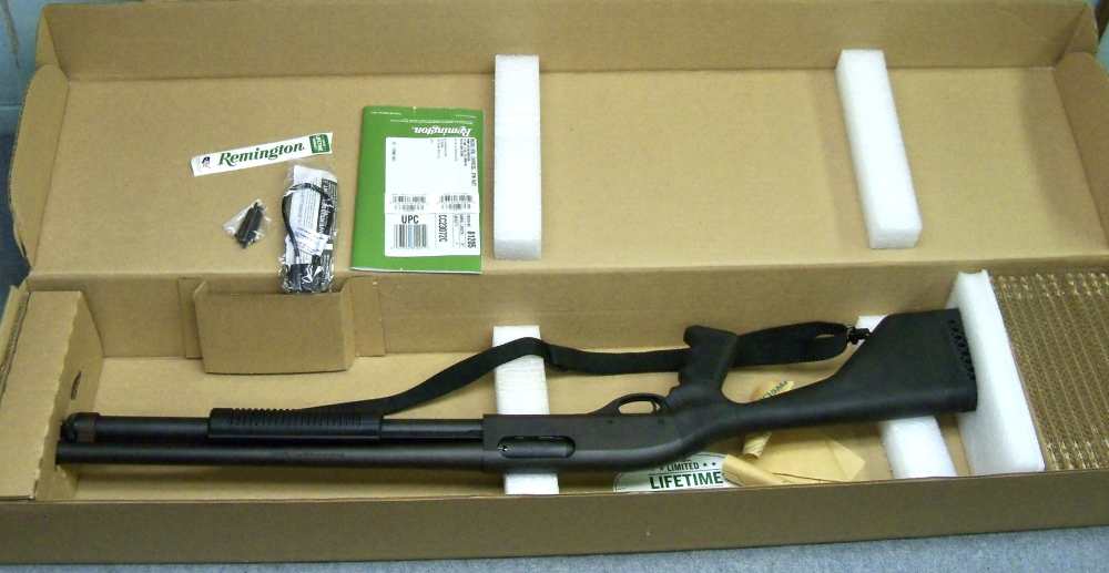 REMINGTON 870 12 GA.EXPRESS PISTOL GRIP TACTICAL 18" CYL BOX PAPER  rare?-img-2