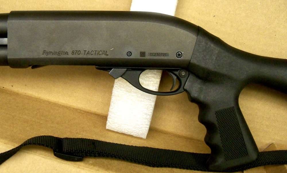 REMINGTON 870 12 GA.EXPRESS PISTOL GRIP TACTICAL 18" CYL BOX PAPER  rare?-img-9