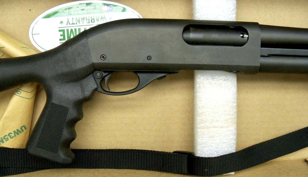 REMINGTON 870 12 GA.EXPRESS PISTOL GRIP TACTICAL 18" CYL BOX PAPER  rare?-img-3